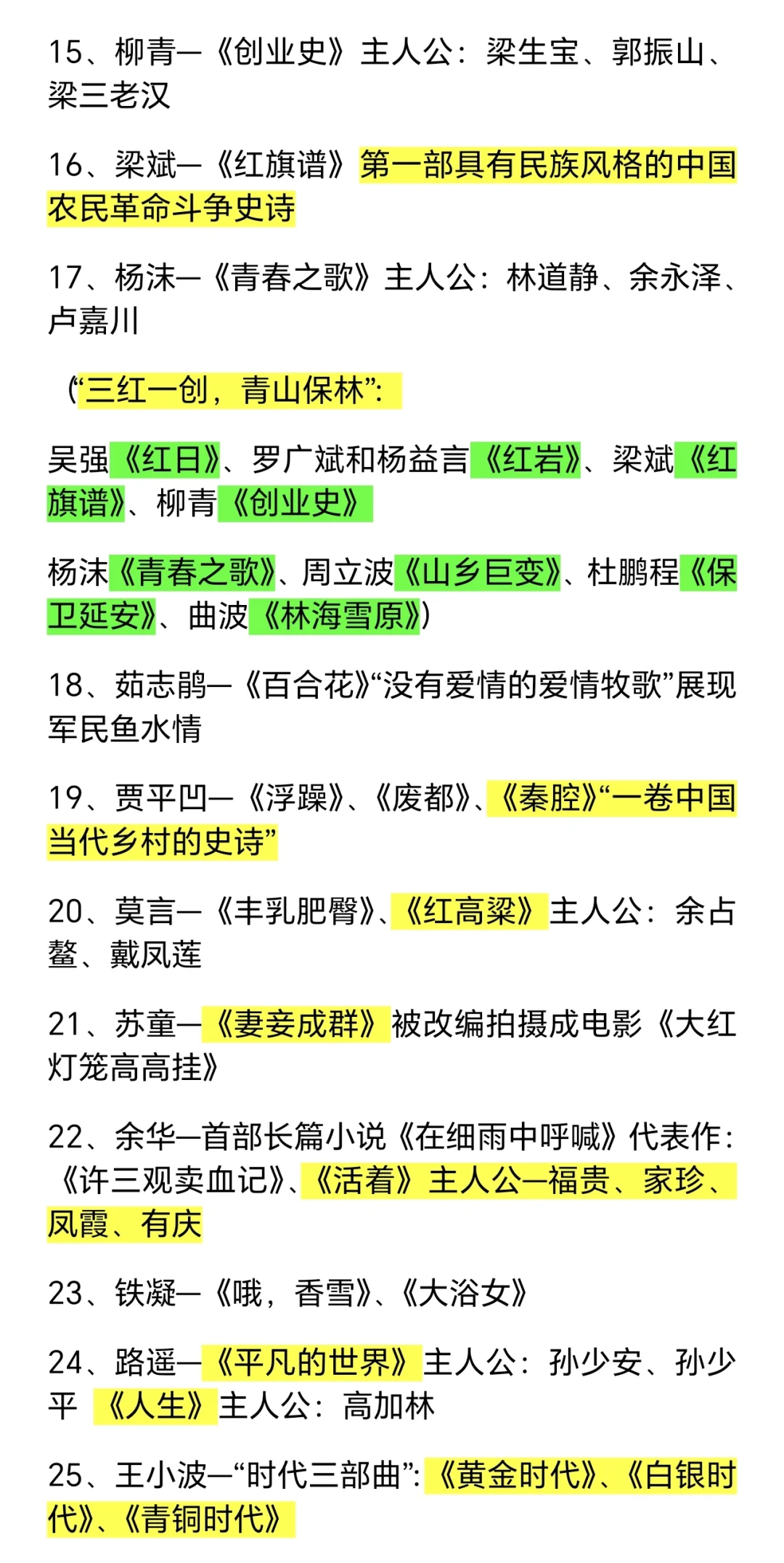 现当代文学
