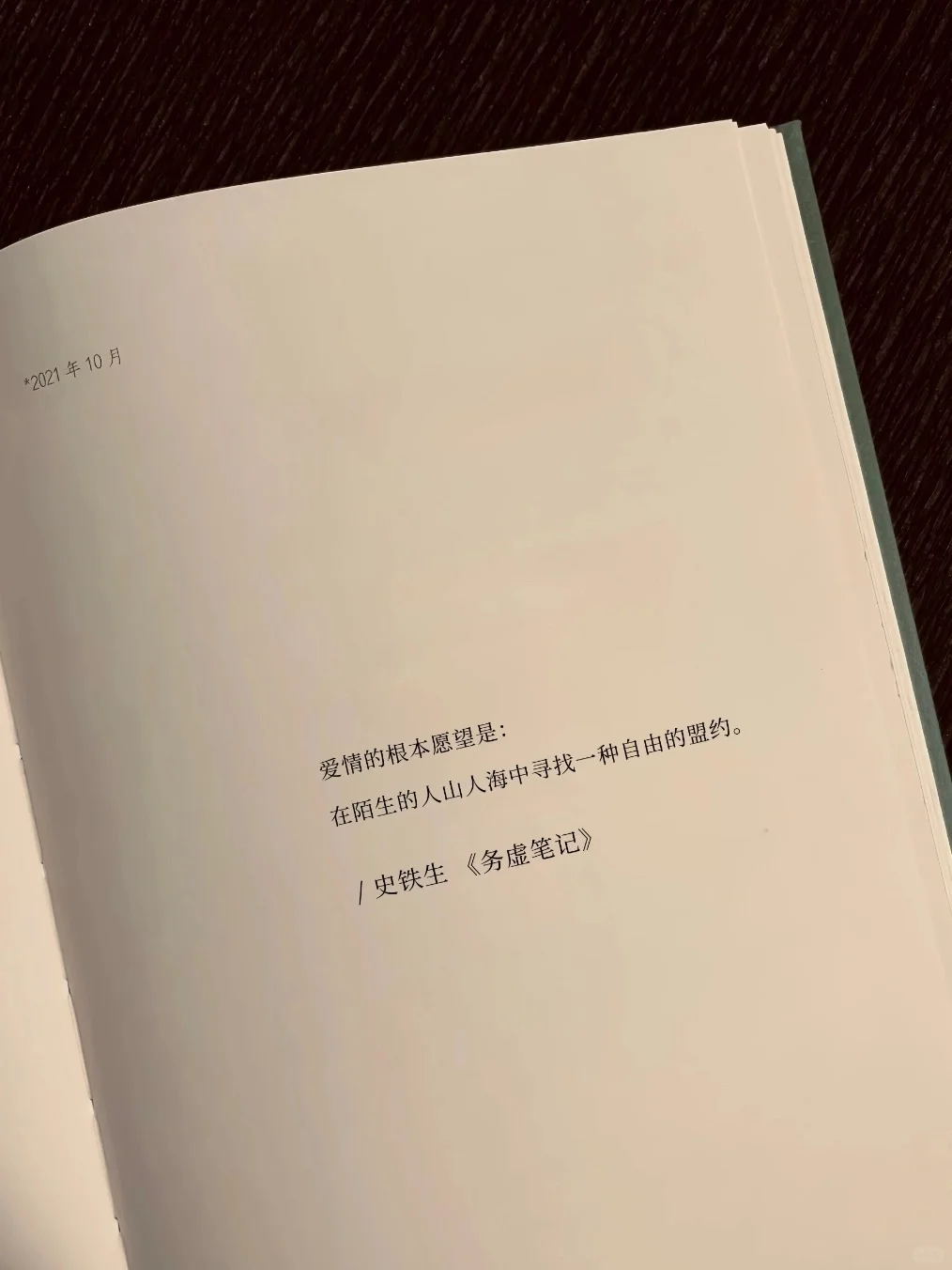 史铁生的顶级文笔