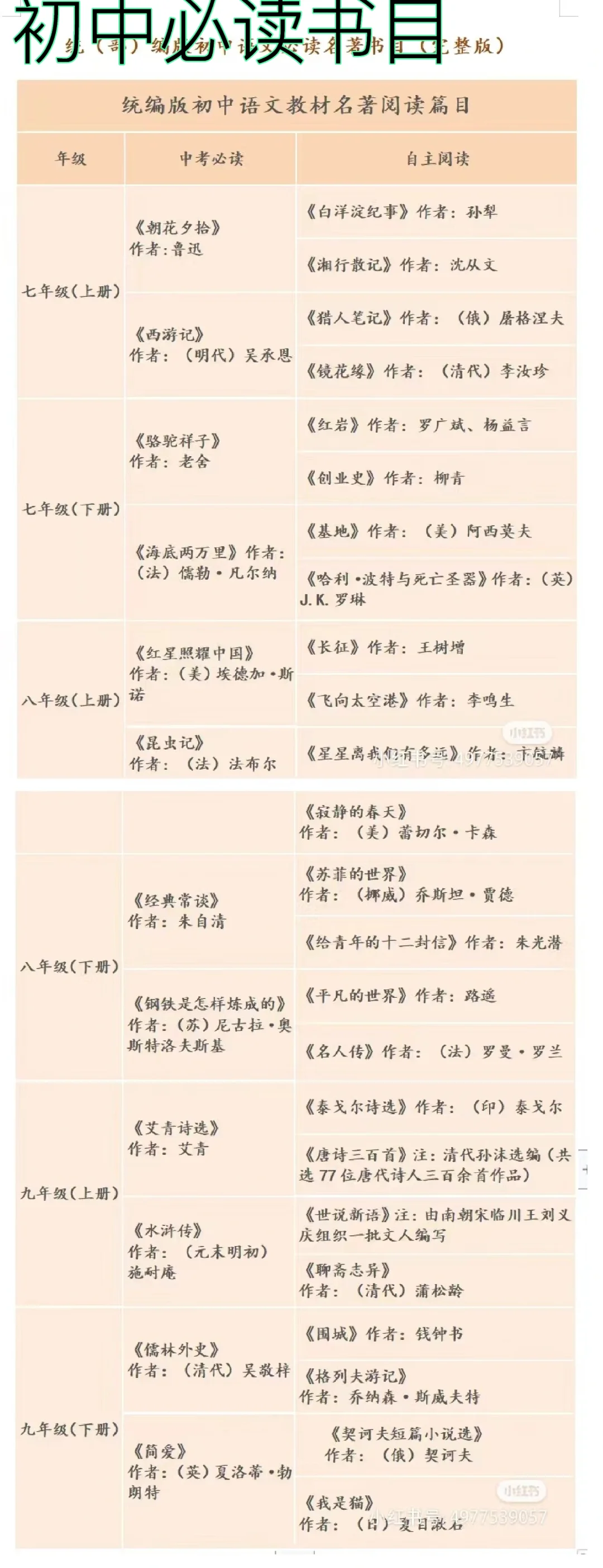 初中阅读的重要性