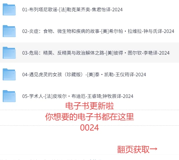 免费电子书 | 你想要的电子书都在这里0024