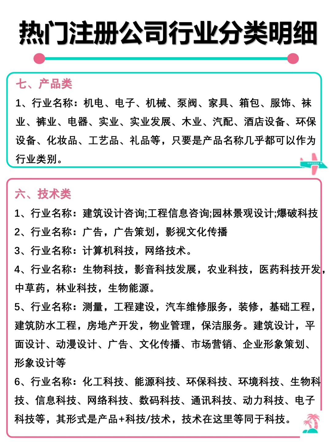 熱門注冊公司行業(yè)分類明細(xì)务傲，教你取名啦?