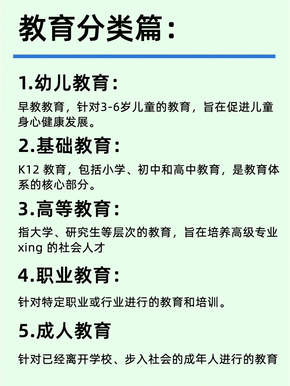 一天吃透一條行業(yè)：NO1教育行業(yè)