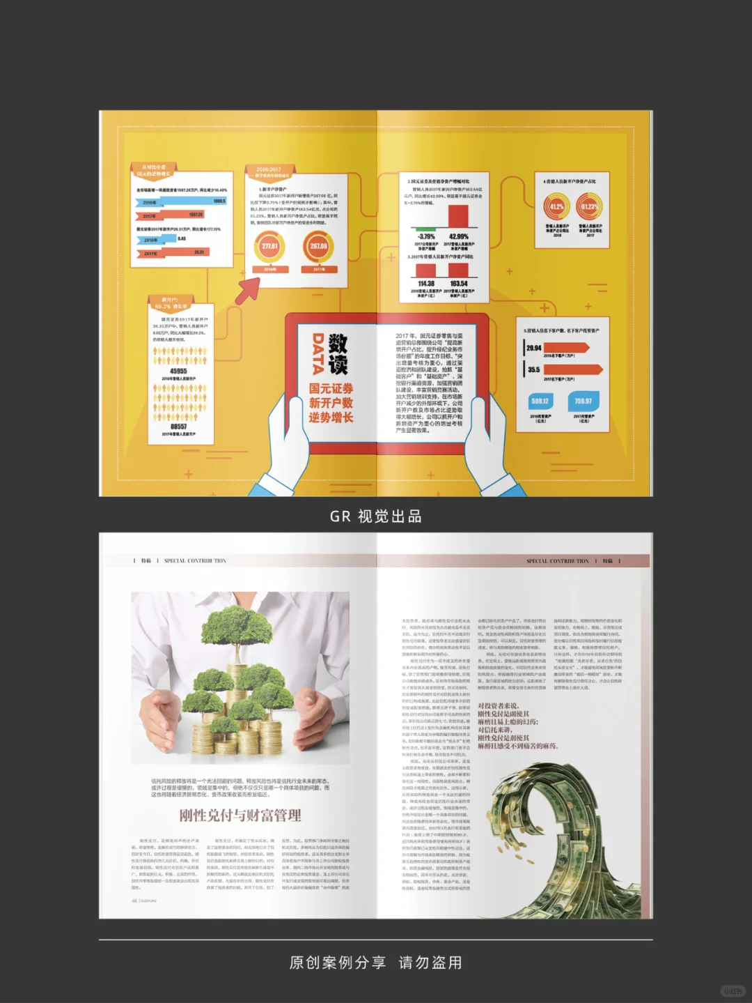 分享一本原創(chuàng)金融行業(yè)企業(yè)內(nèi)刊版式設(shè)計