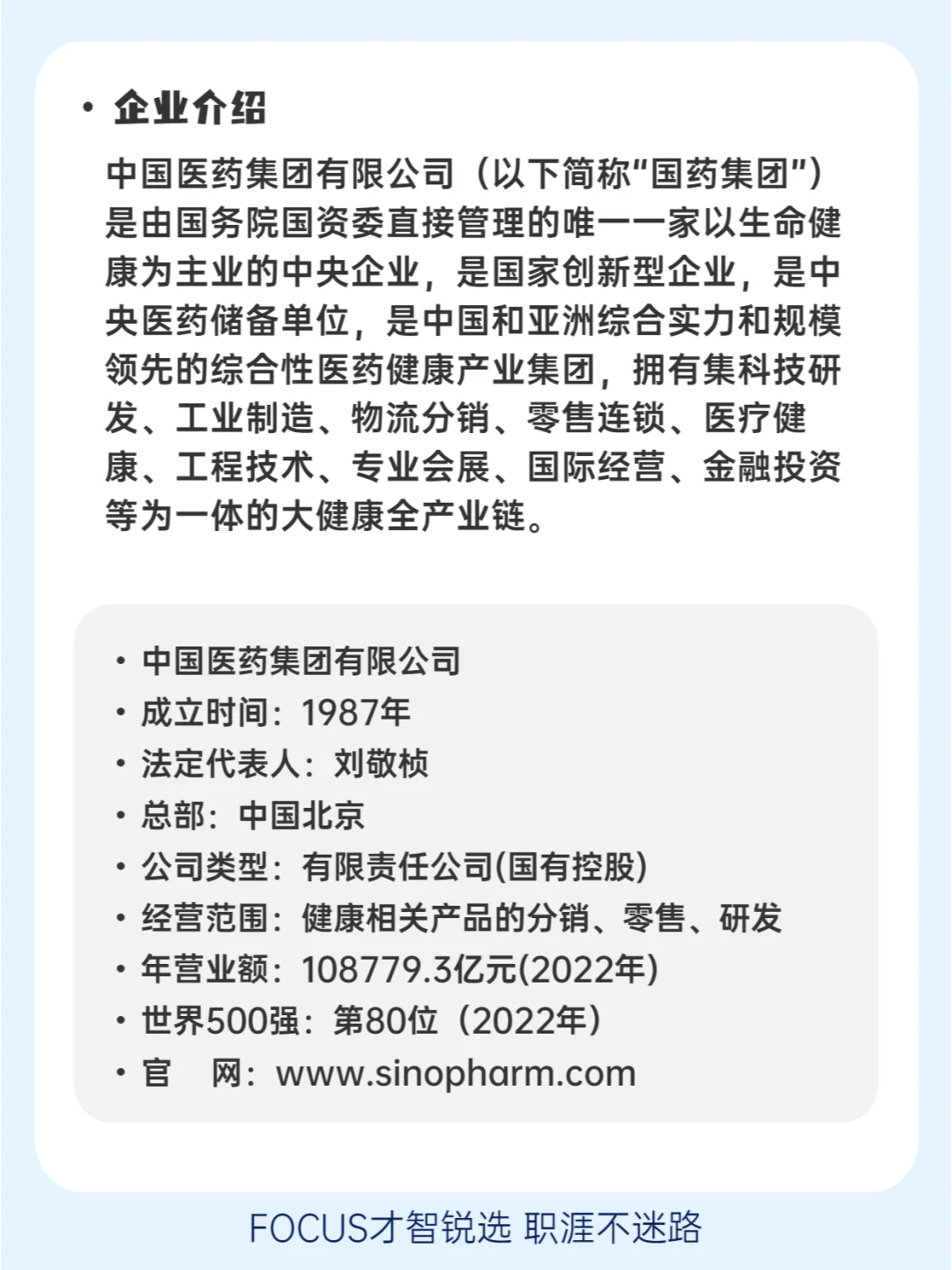 ?每日了解一家企業(yè)——國(guó)藥集團(tuán)