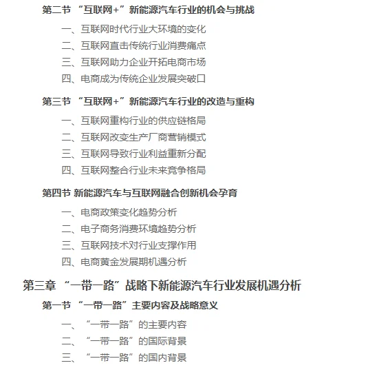 中國新能源汽車行業(yè)企業(yè)項目投資分析報告