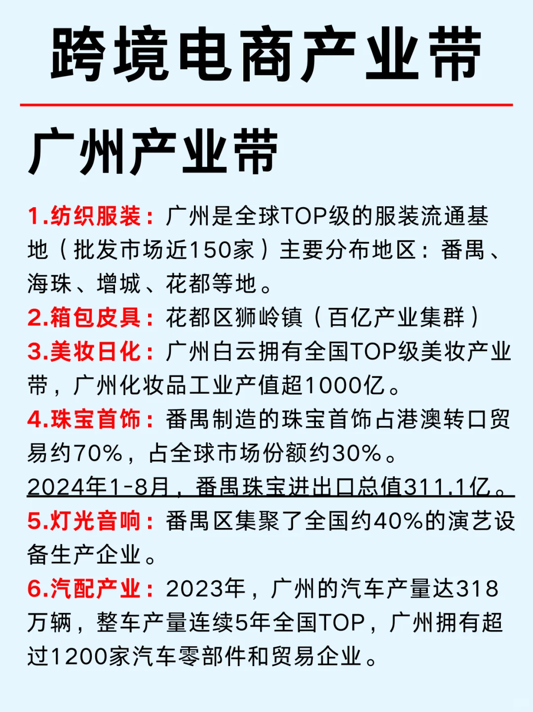 一篇吃透：广东跨境电商企业及产业带
