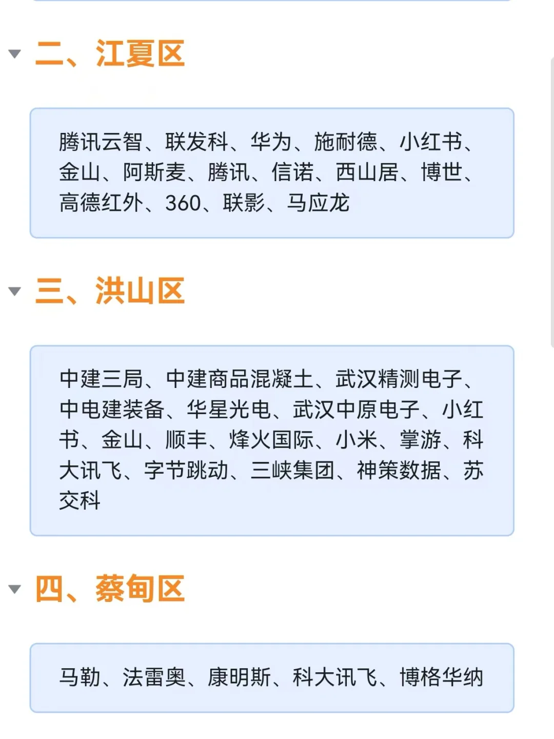 武漢各區(qū)值得去的企業(yè)【2024年度盤點】