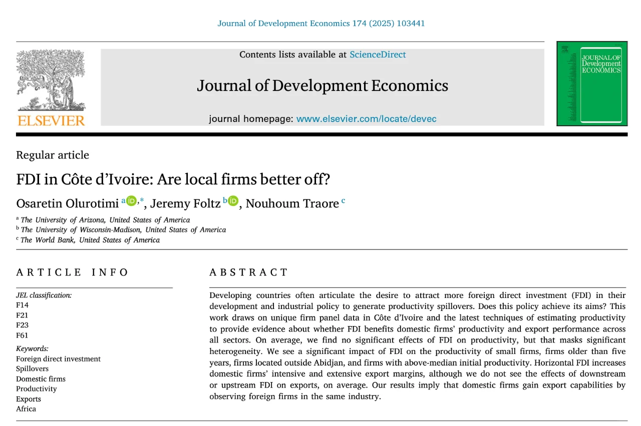 JDE上FDI的最新研究，老故事新證據(jù)也能發(fā)烟央！