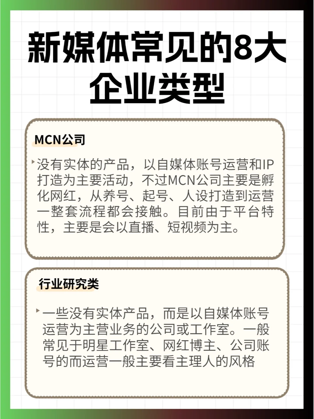 私藏干貨?新媒體運營常見的8大企業(yè)?