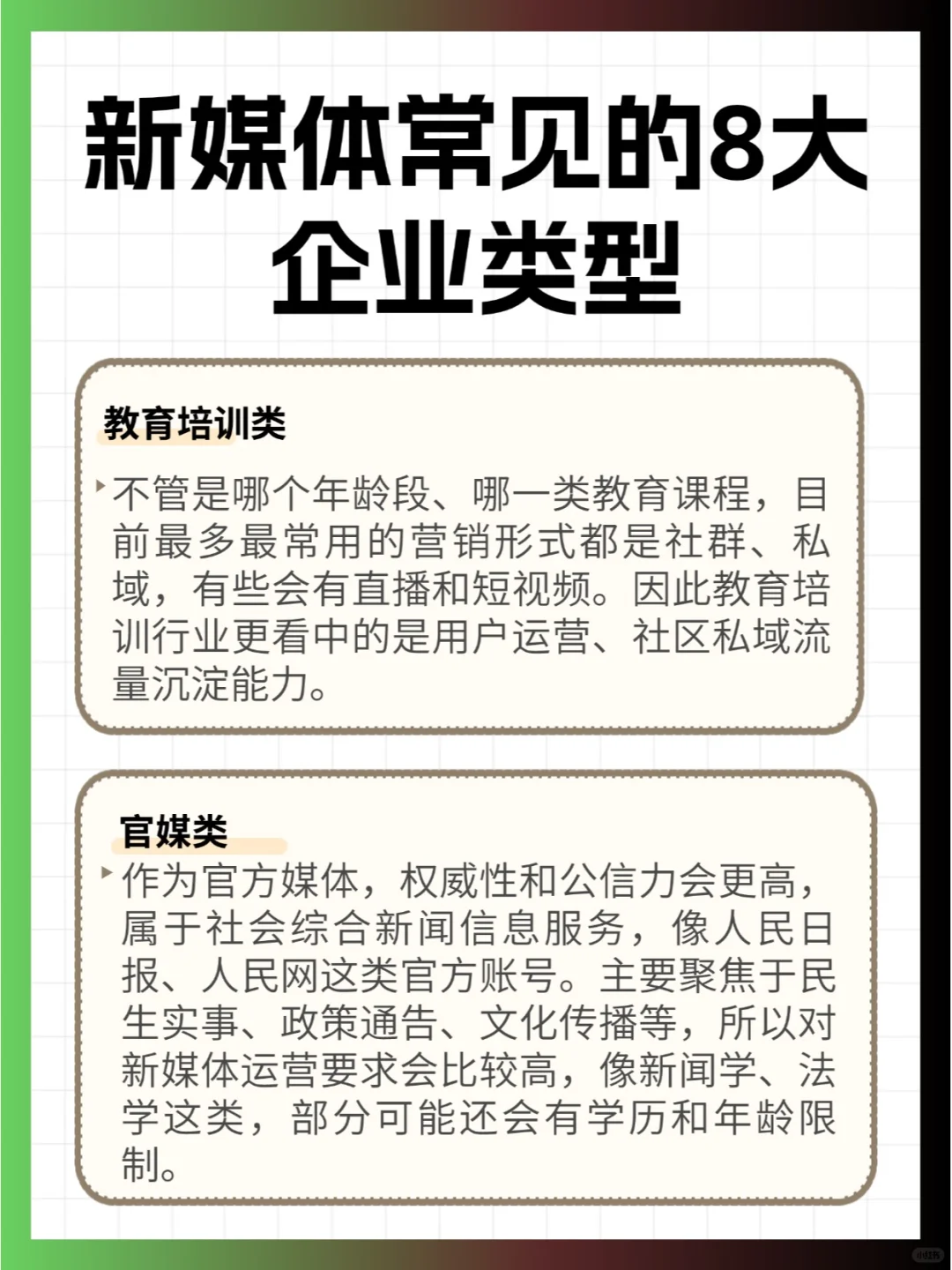 私藏干貨?新媒體運營常見的8大企業(yè)?