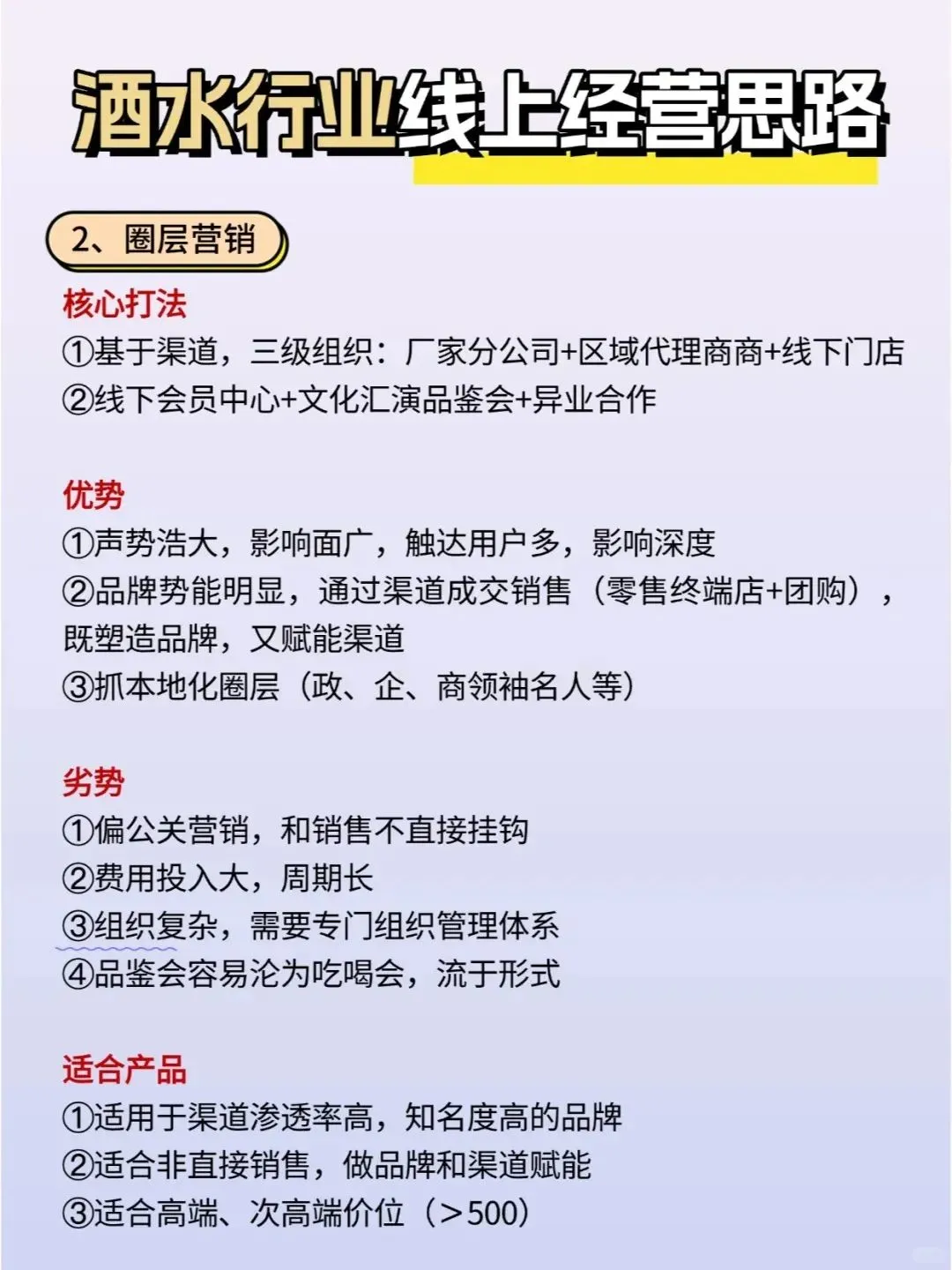 干貨分享??酒水賽道私域運(yùn)營實(shí)戰(zhàn)全攻略