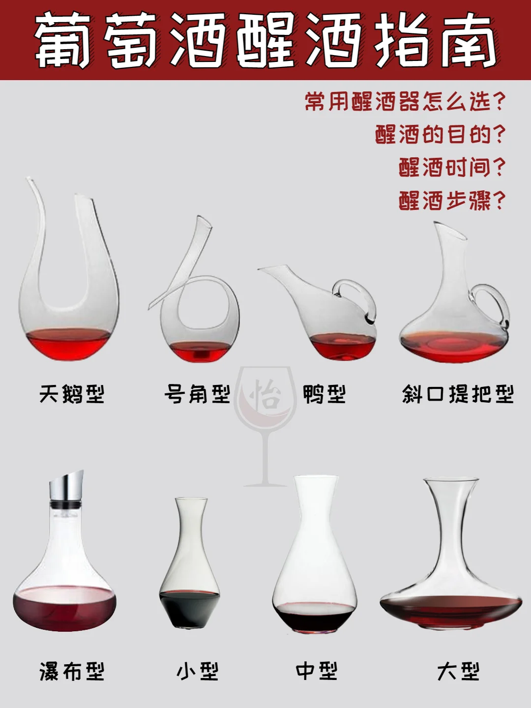 葡萄酒醒酒指南丨你真的會醒酒嗎?多久?