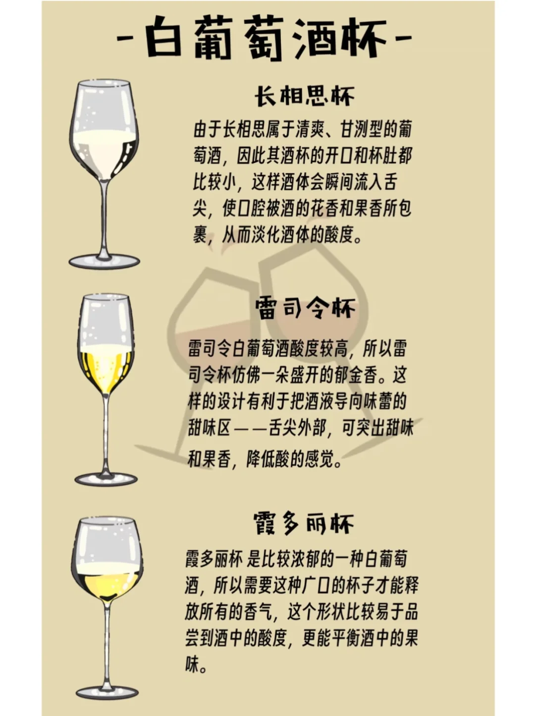 喝葡萄酒怎么挑选杯子，一篇笔记让你看懂！