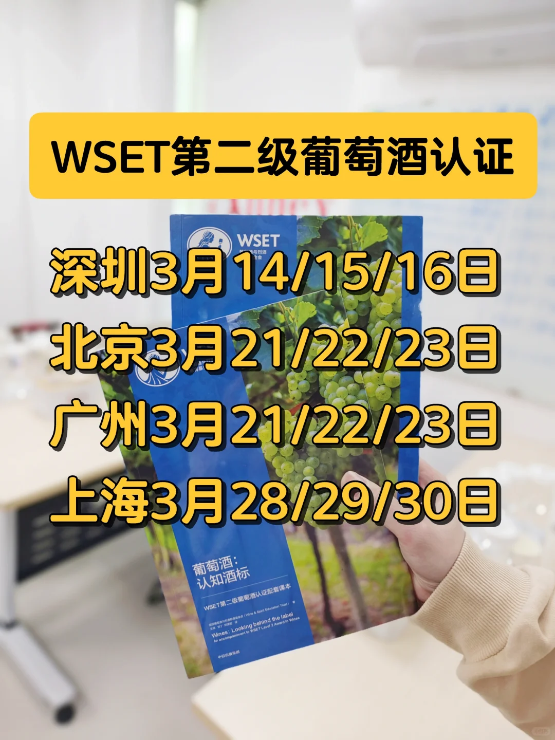 学习wset二级葡萄酒有什么好处❓️‼️