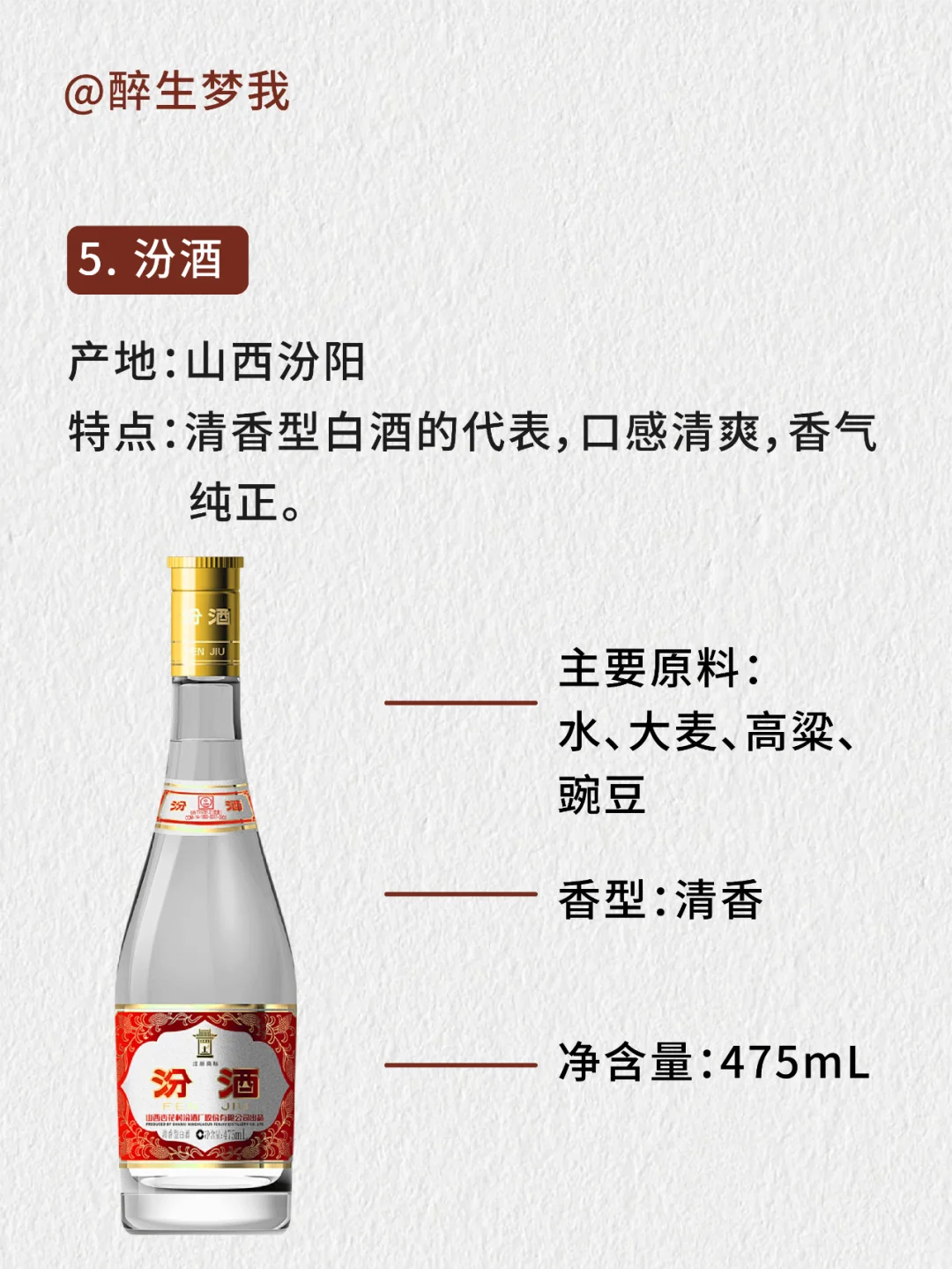 中国的这些白酒 你喝过几种？?