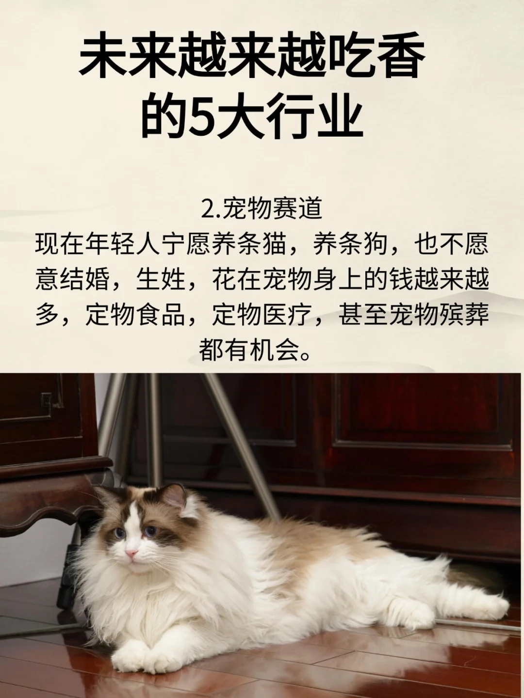 未来越来越吃香的五大行业