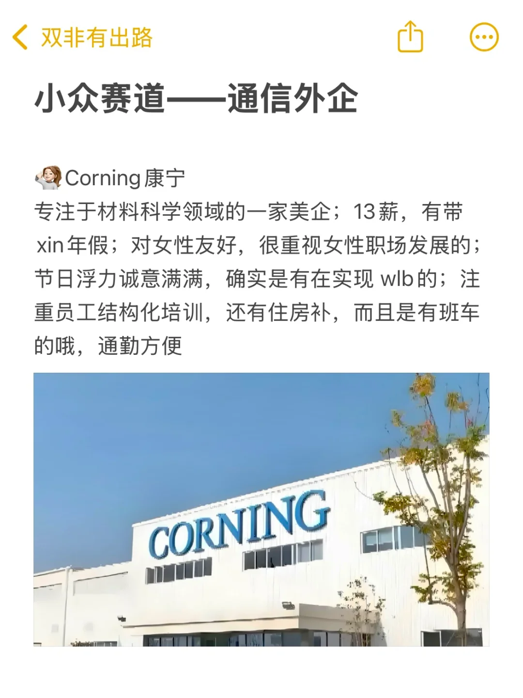 小众赛道——通信外企