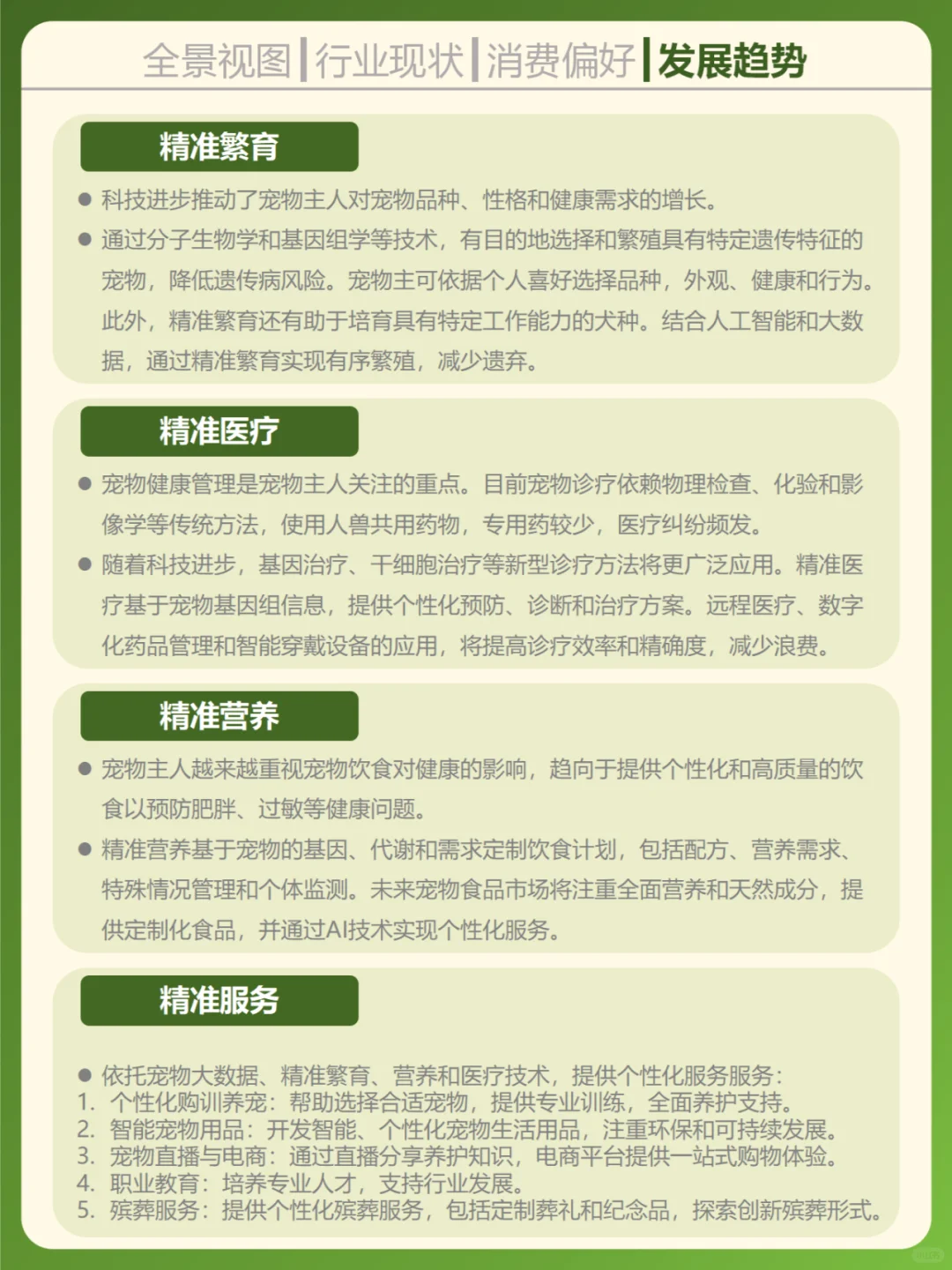 一天吃透一个行业。宠物