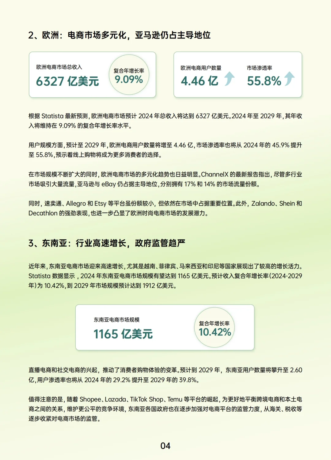 69页报告｜2024跨境电商年度报告