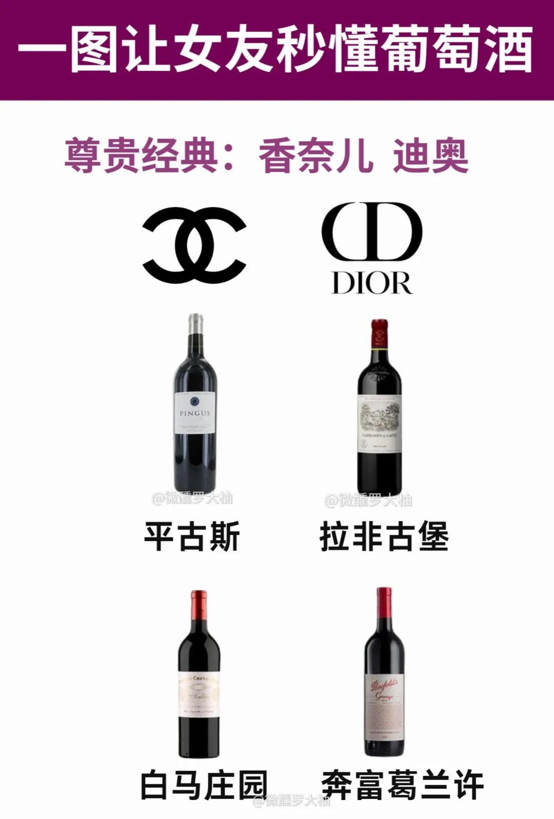 【口红×葡萄酒】让女友速懂葡萄酒～必收藏