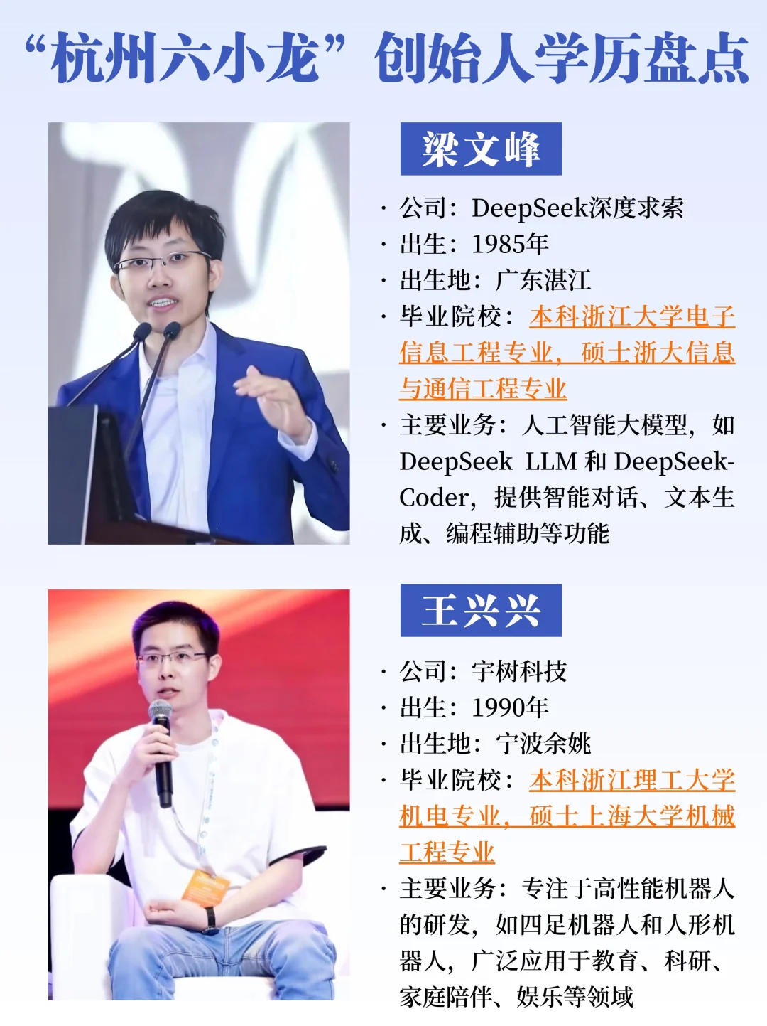 25年科技男团学历盘点?deepseek掌舵人是谁