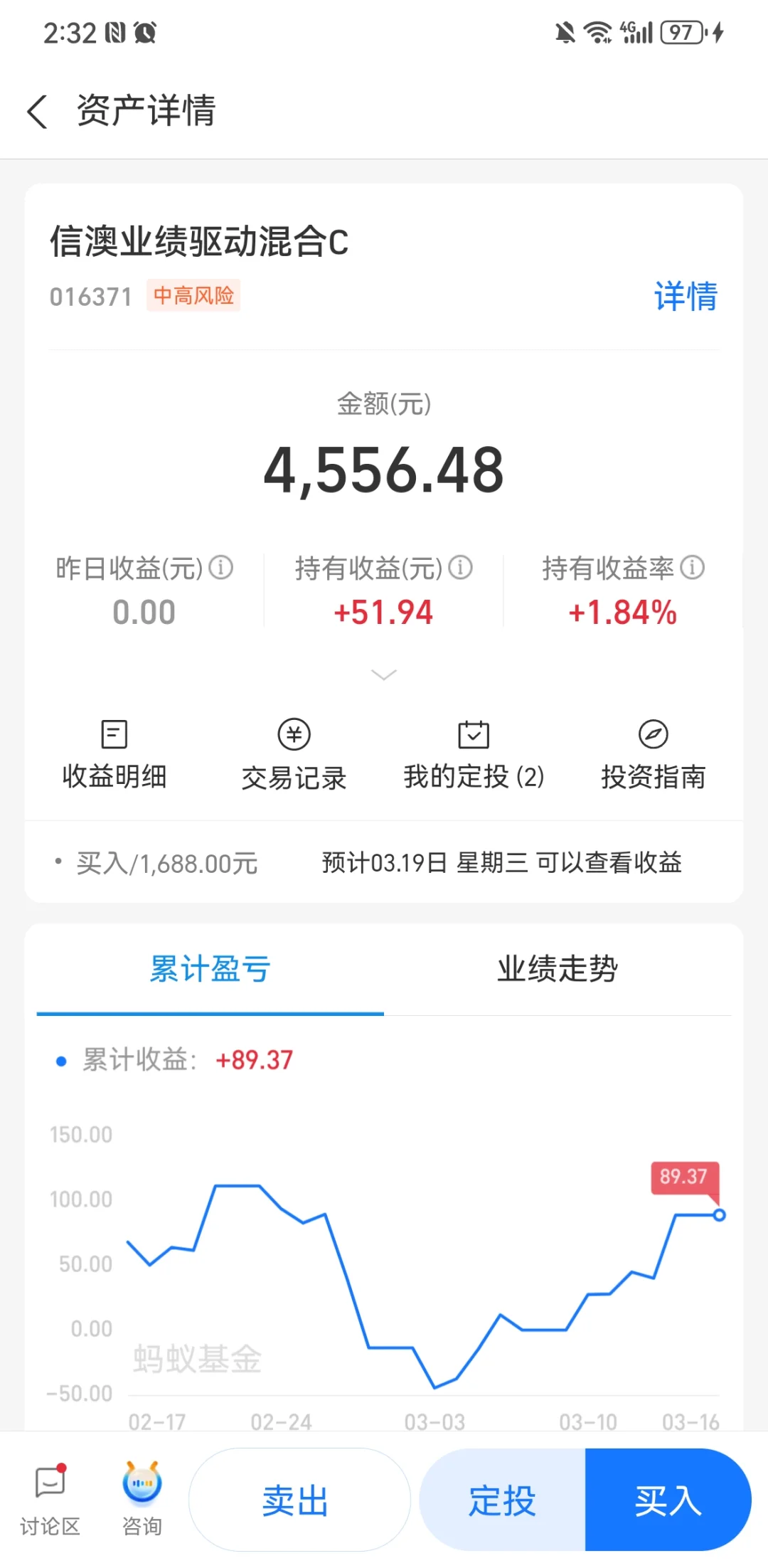 3月17基金操作