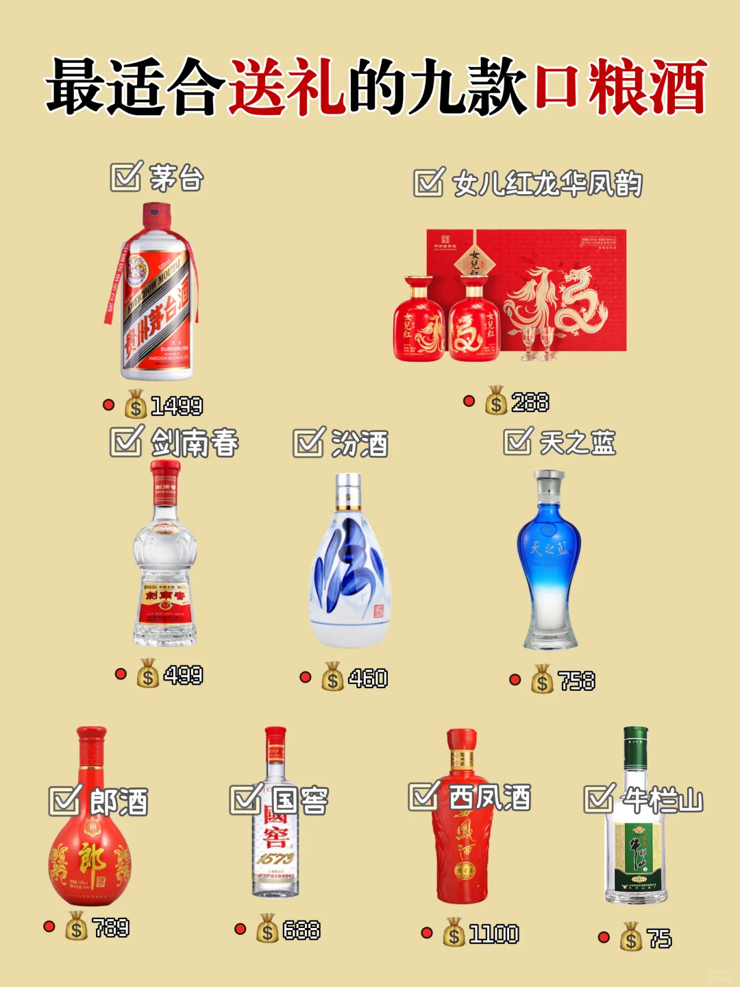 吐血整理！9 款超适合送礼的口粮酒?