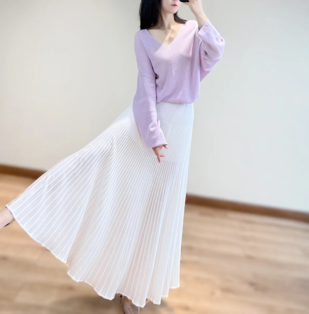 仙美白色半裙，让你成为夏日?️?里的气质女