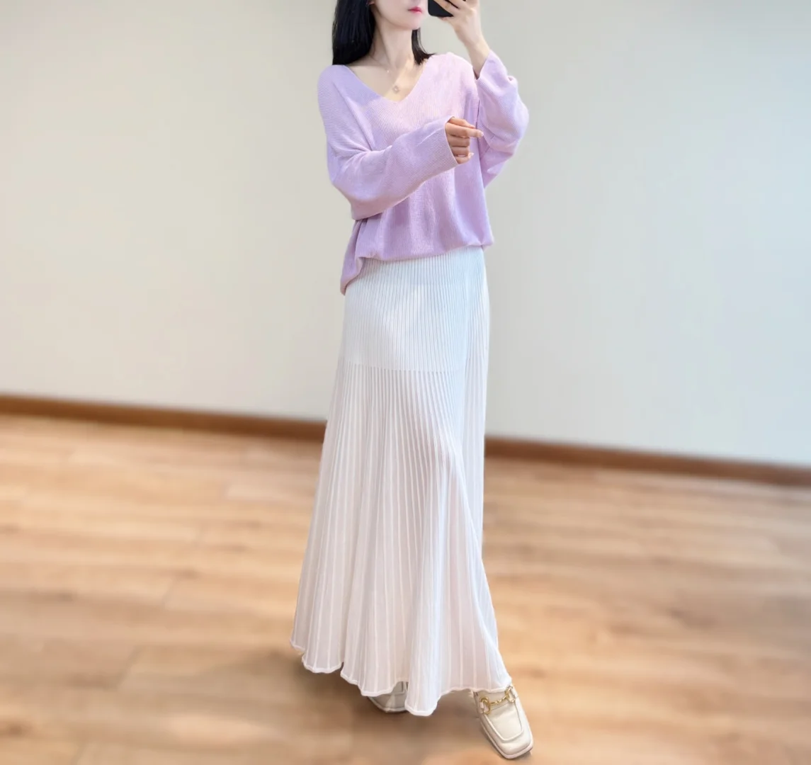 仙美白色半裙，让你成为夏日?️?里的气质女