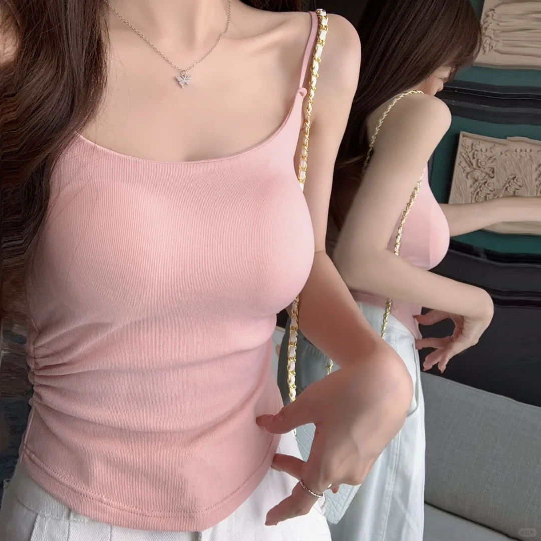 夏日必备?显瘦吊带背心✨