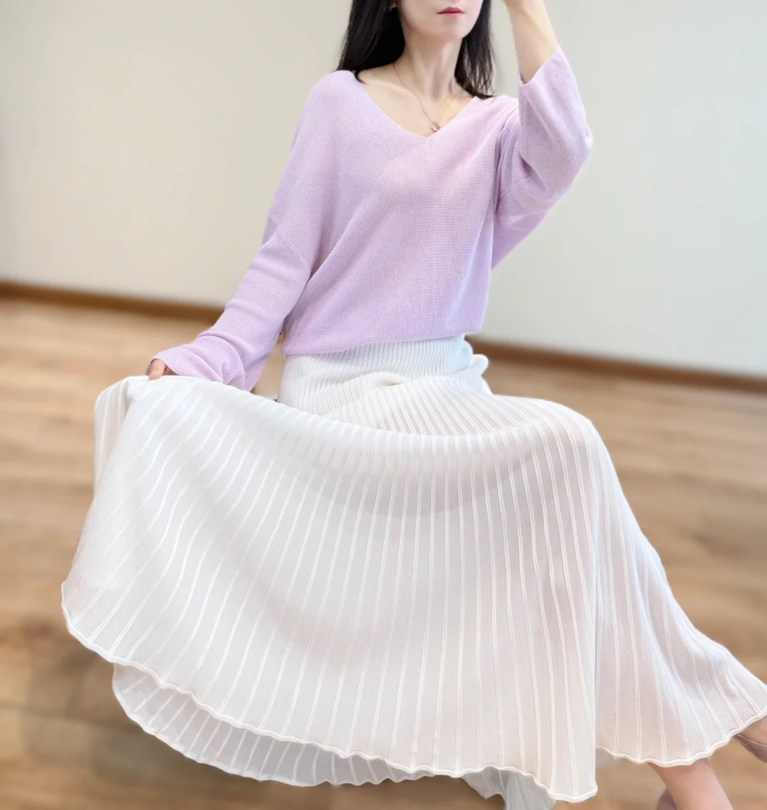 仙美白色半裙，让你成为夏日?️?里的气质女