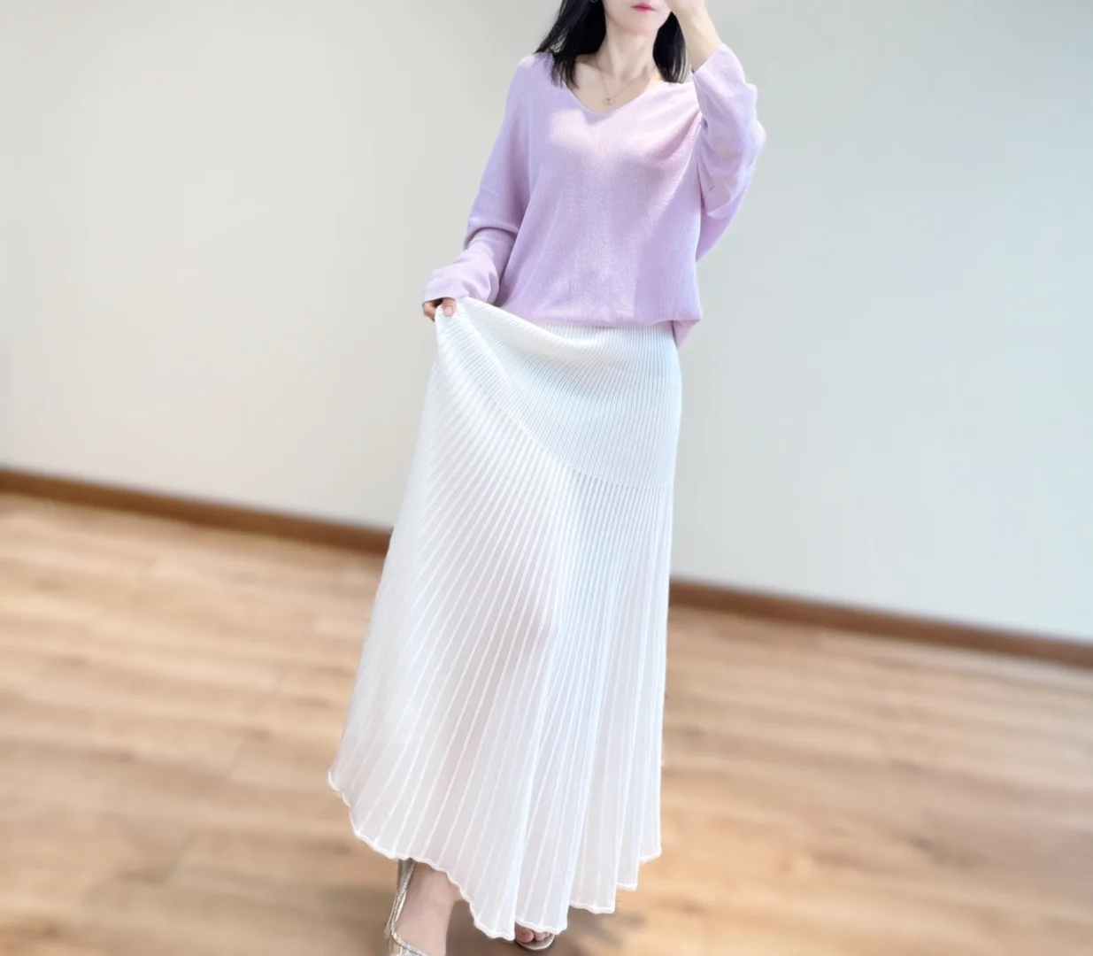 仙美白色半裙，让你成为夏日?️?里的气质女