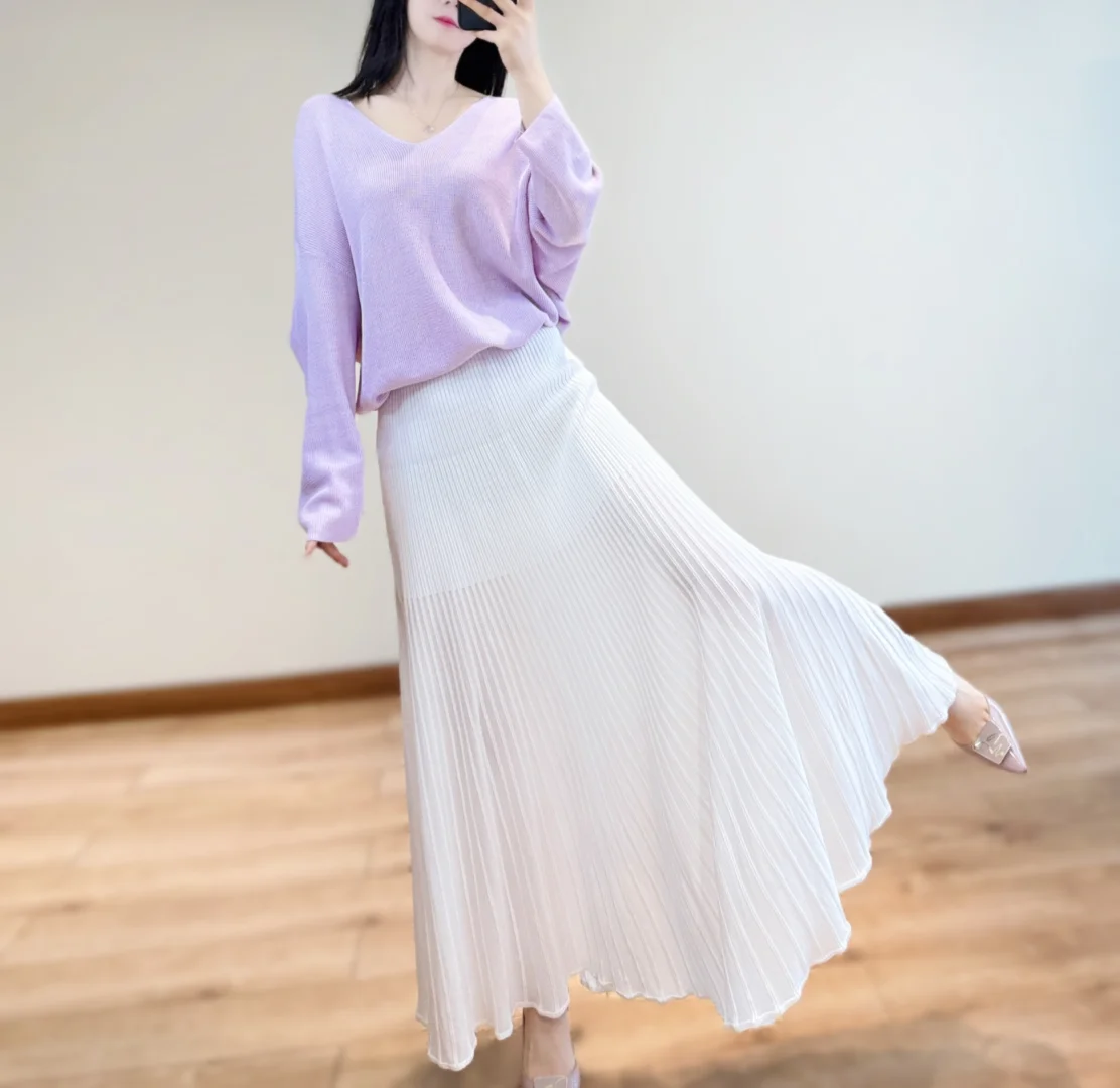 仙美白色半裙，让你成为夏日?️?里的气质女