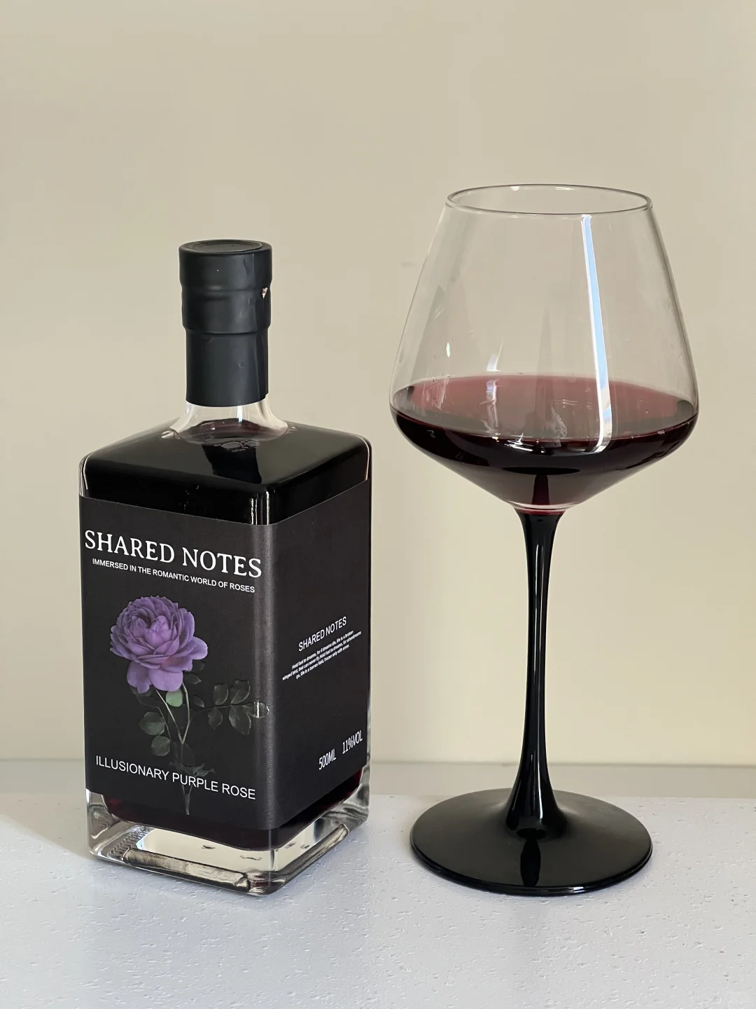 黑玫瑰莫斯卡托甜酒！喝起来巨丝滑！