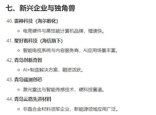 青岛最值得去的50家公司