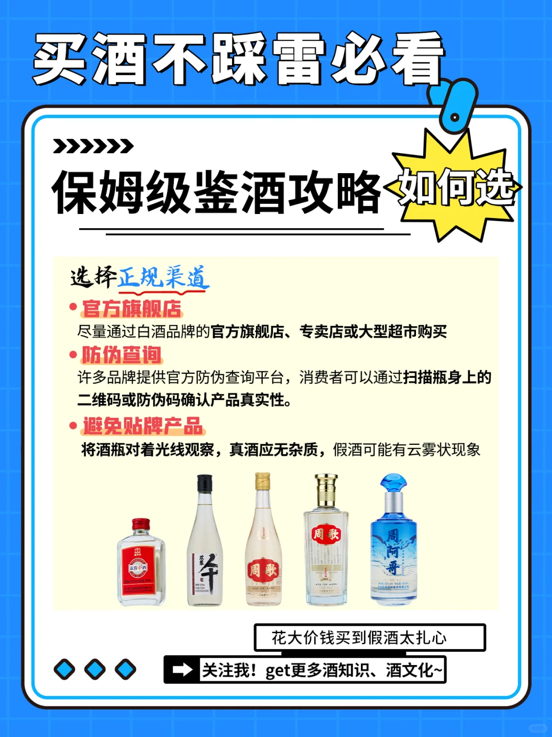 3分钟学会 辨别白酒真假