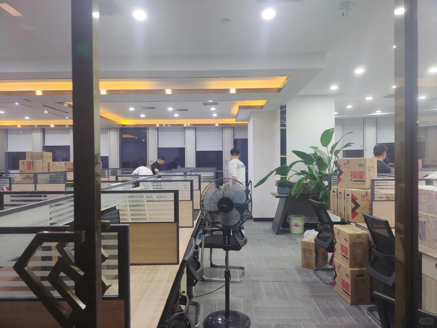 公司又安装了新工位～