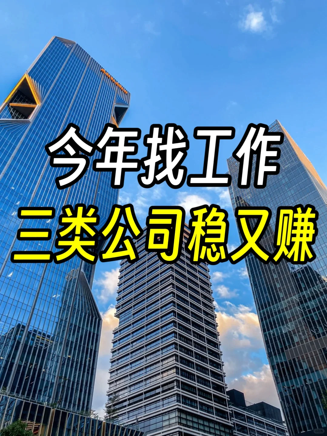 2025找工作：三类公司最吃香, 千万别错过❗