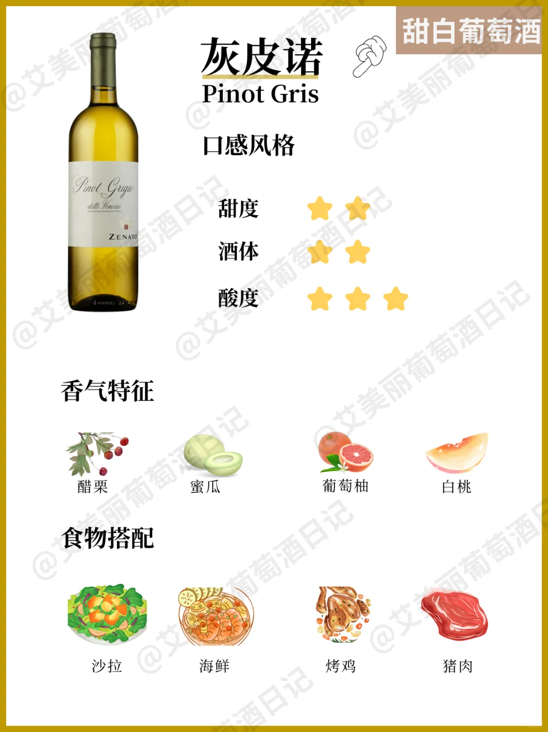 快来抄作业❗白葡萄酒这么选❗不出错