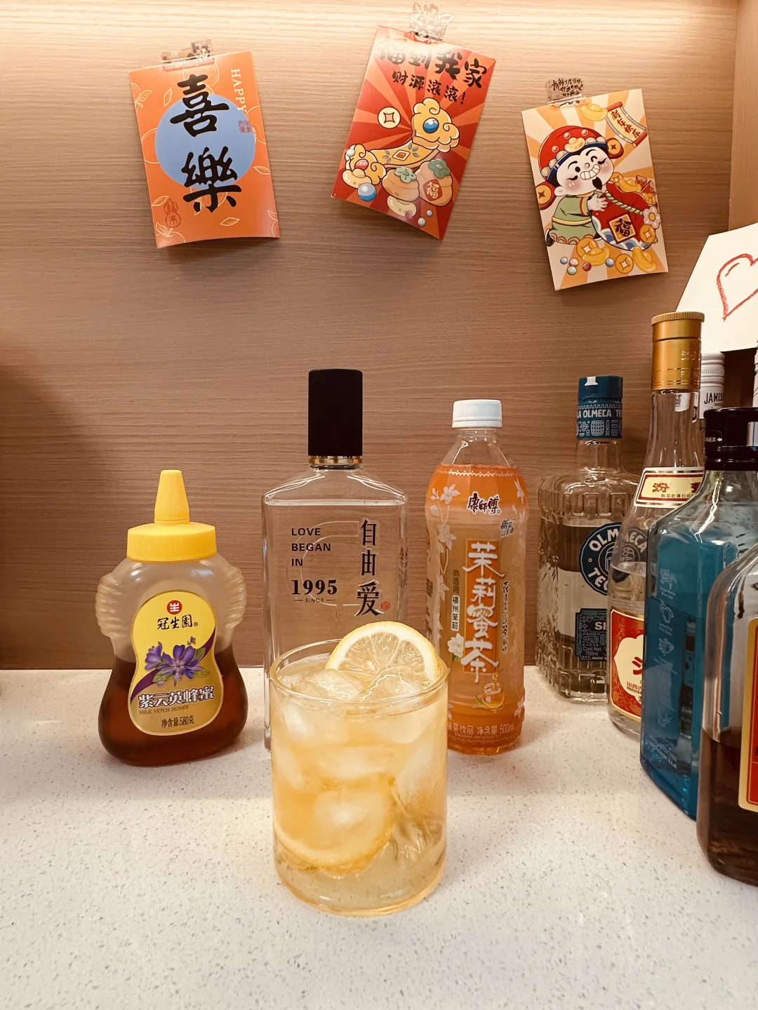 好久没有喝酒啦！！！今天喝白酒！！