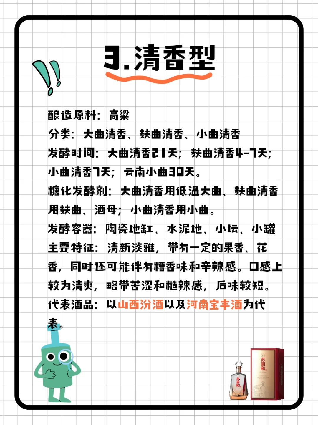 苏百和带你认识白酒中最常见的三种香型！