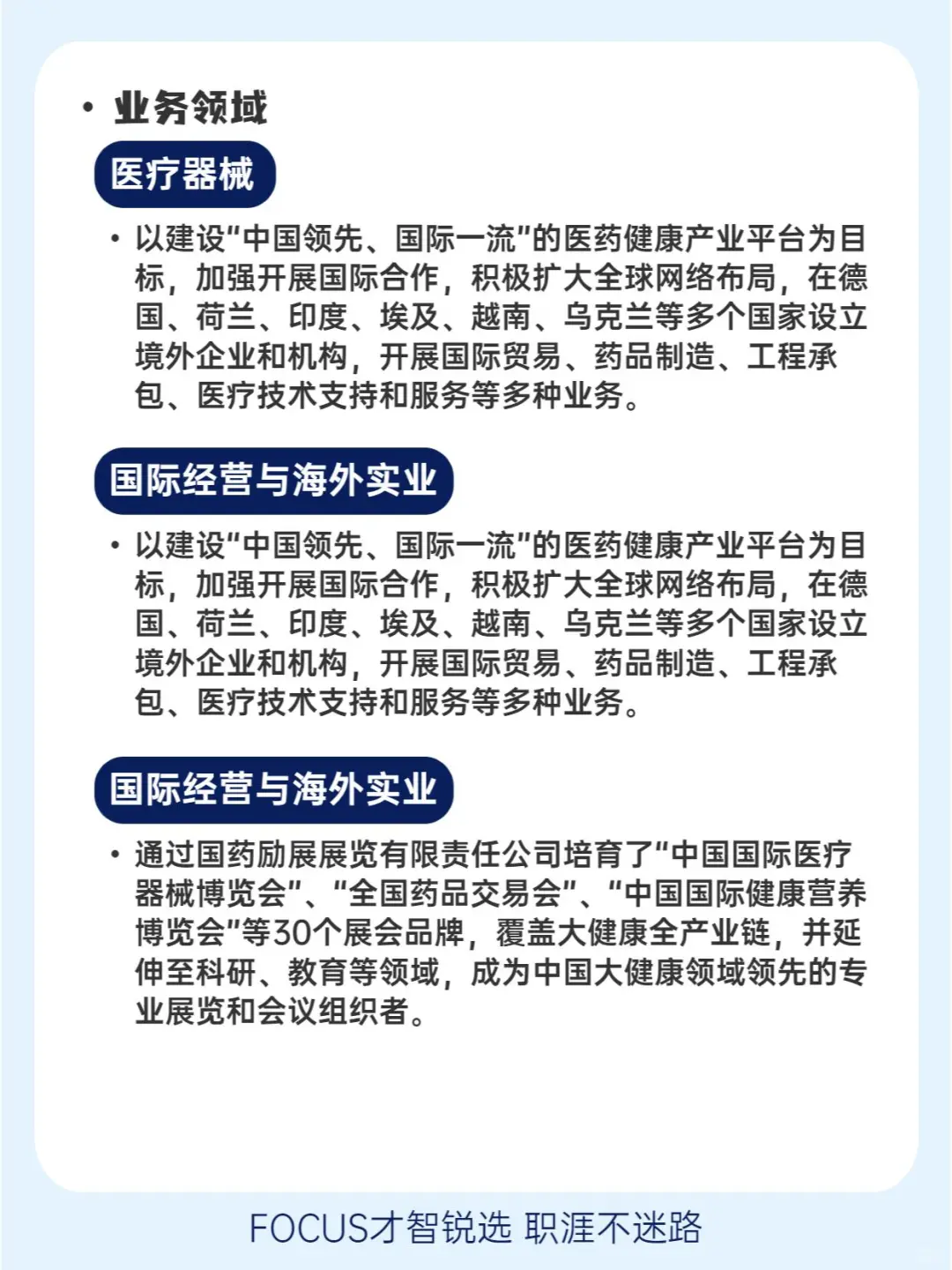 每日了解一家企业-国药集团
