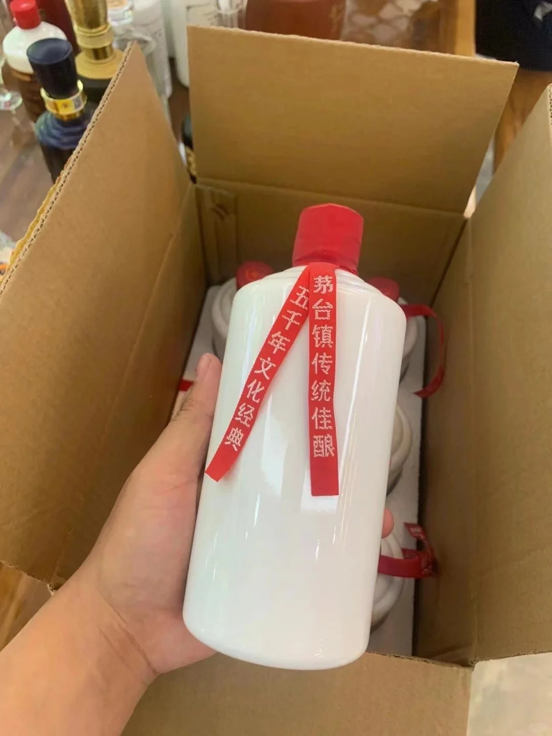 茅台镇自己人喝的茅台散装酒