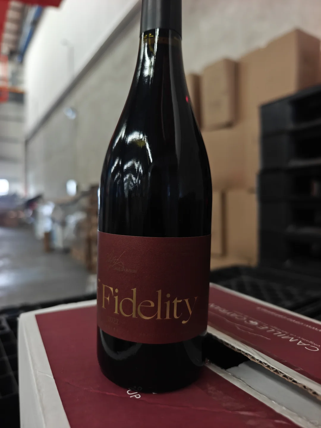 My wine is in China