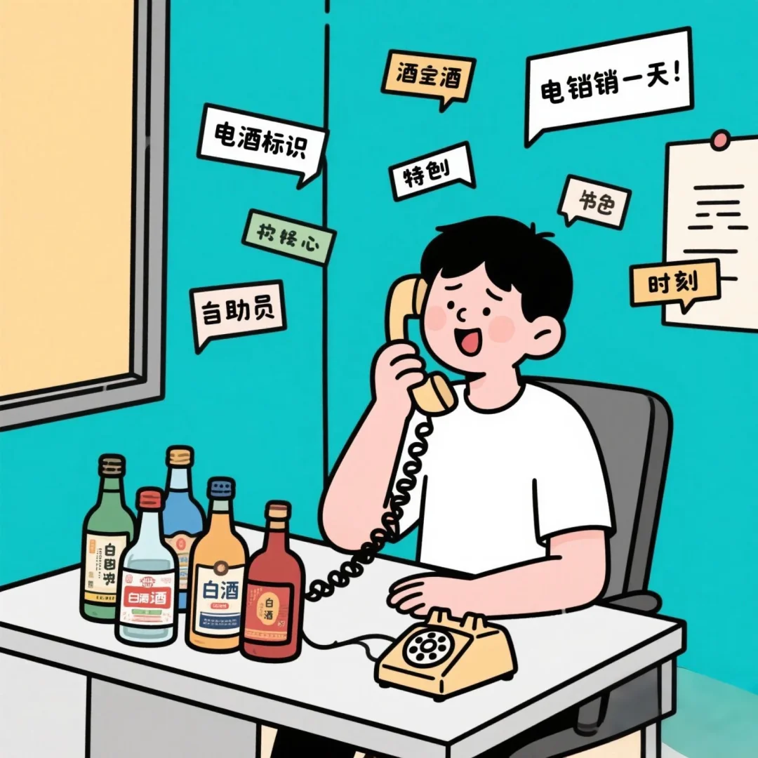 白酒电销的第一天