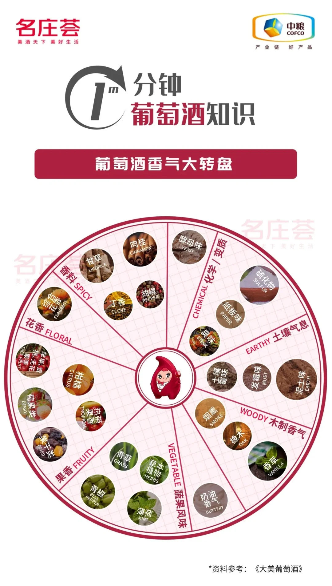 一分钟一张图让你看懂葡萄酒??