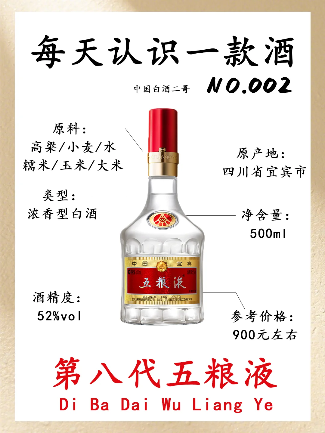 NO.002每天认识一款酒|中国白酒二哥