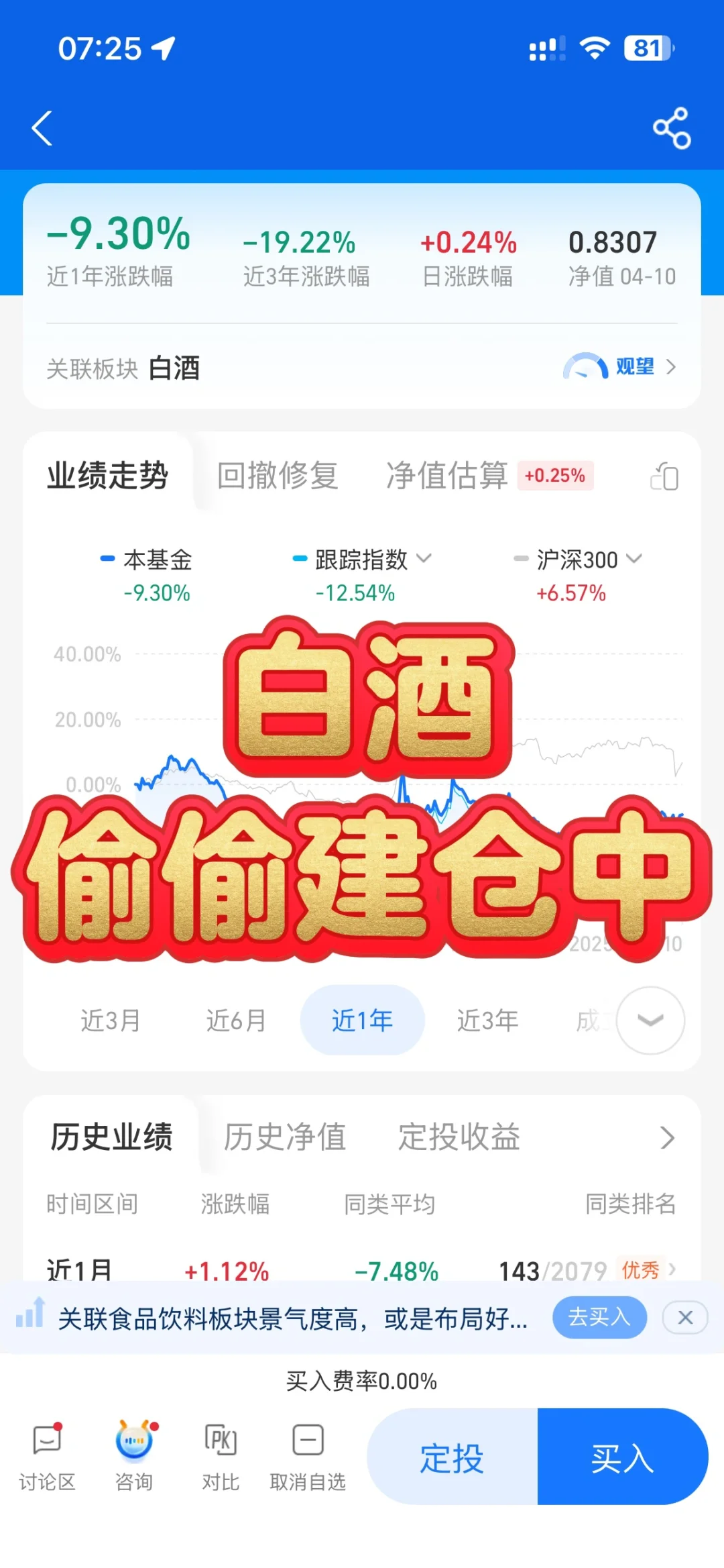 关于白酒,我昨天偷偷建了个仓…