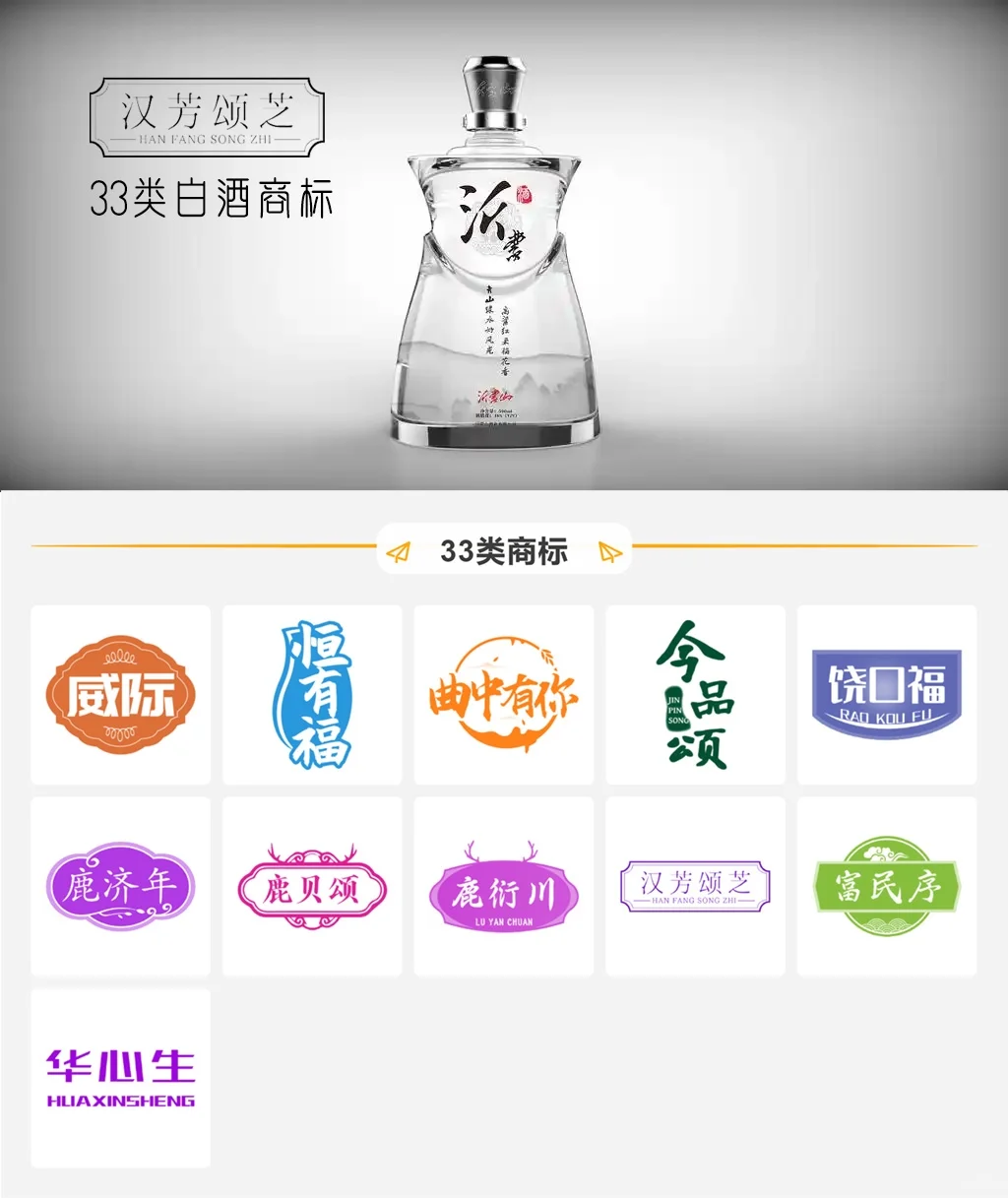 33类白酒商标推荐