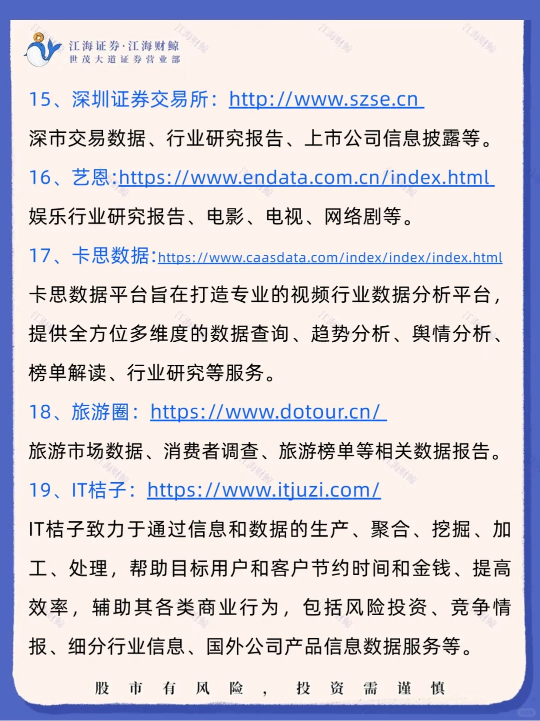 ?66个最全行业研报网站‼️